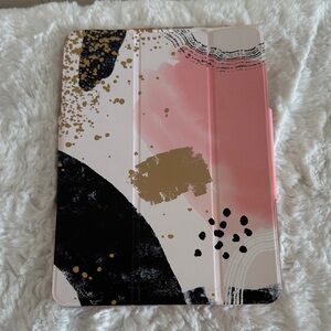 Abstract Pink and Black iPad Pro 11 inch (2024) Case